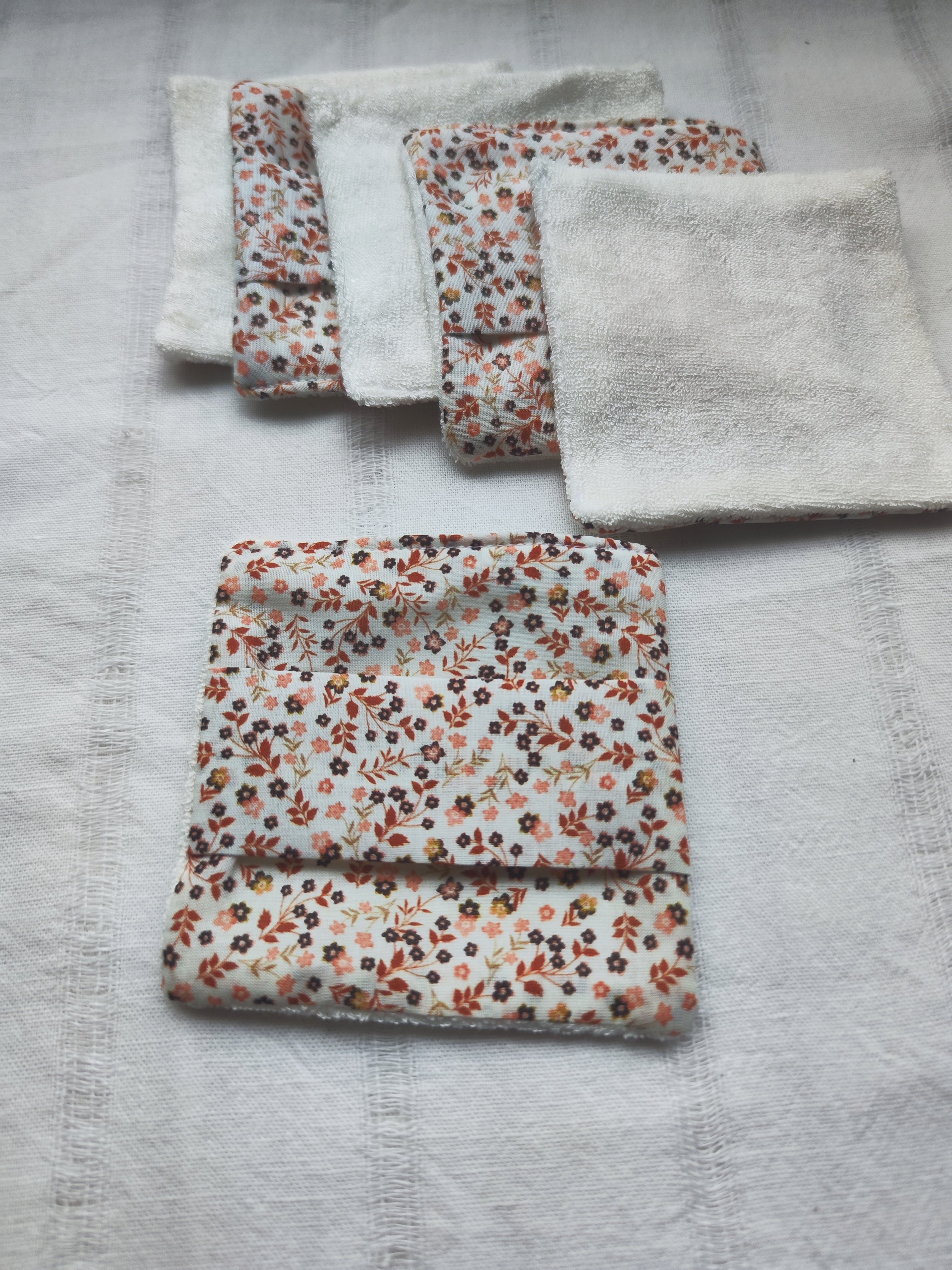 lot de 6 lingettes avec maintien