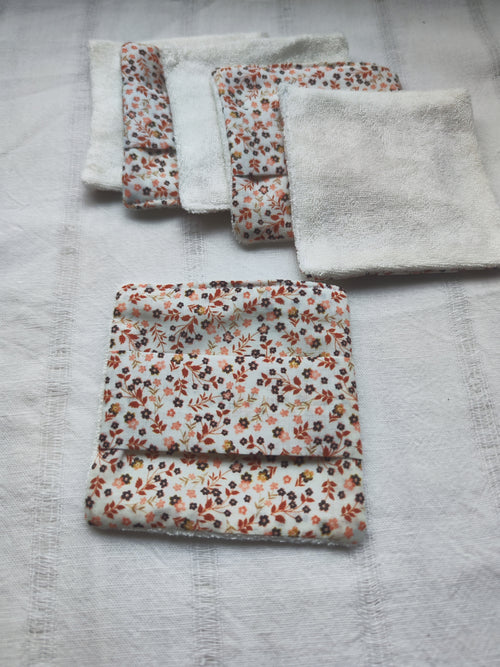 lot de 6 lingettes avec maintien